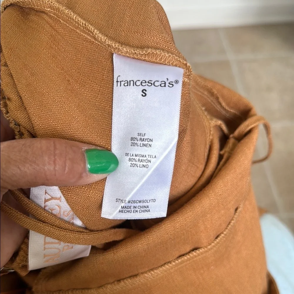 New Francesc’as Brown Women's Jumpsuit - Picture 10 of 11